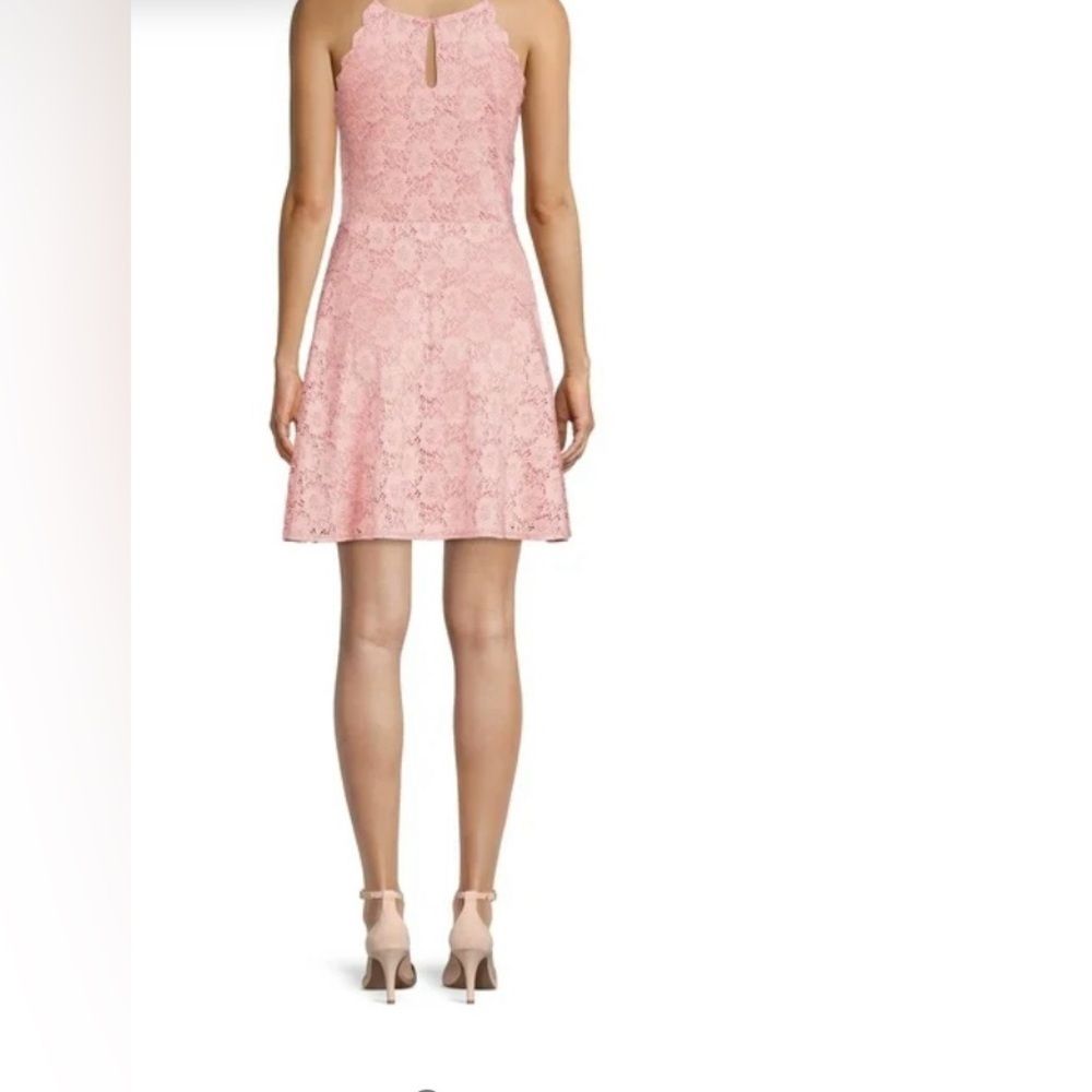 No boundaries junior high neck lace dress - Picture 4 of 7